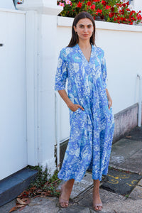 Alexa Dress Roary Blue