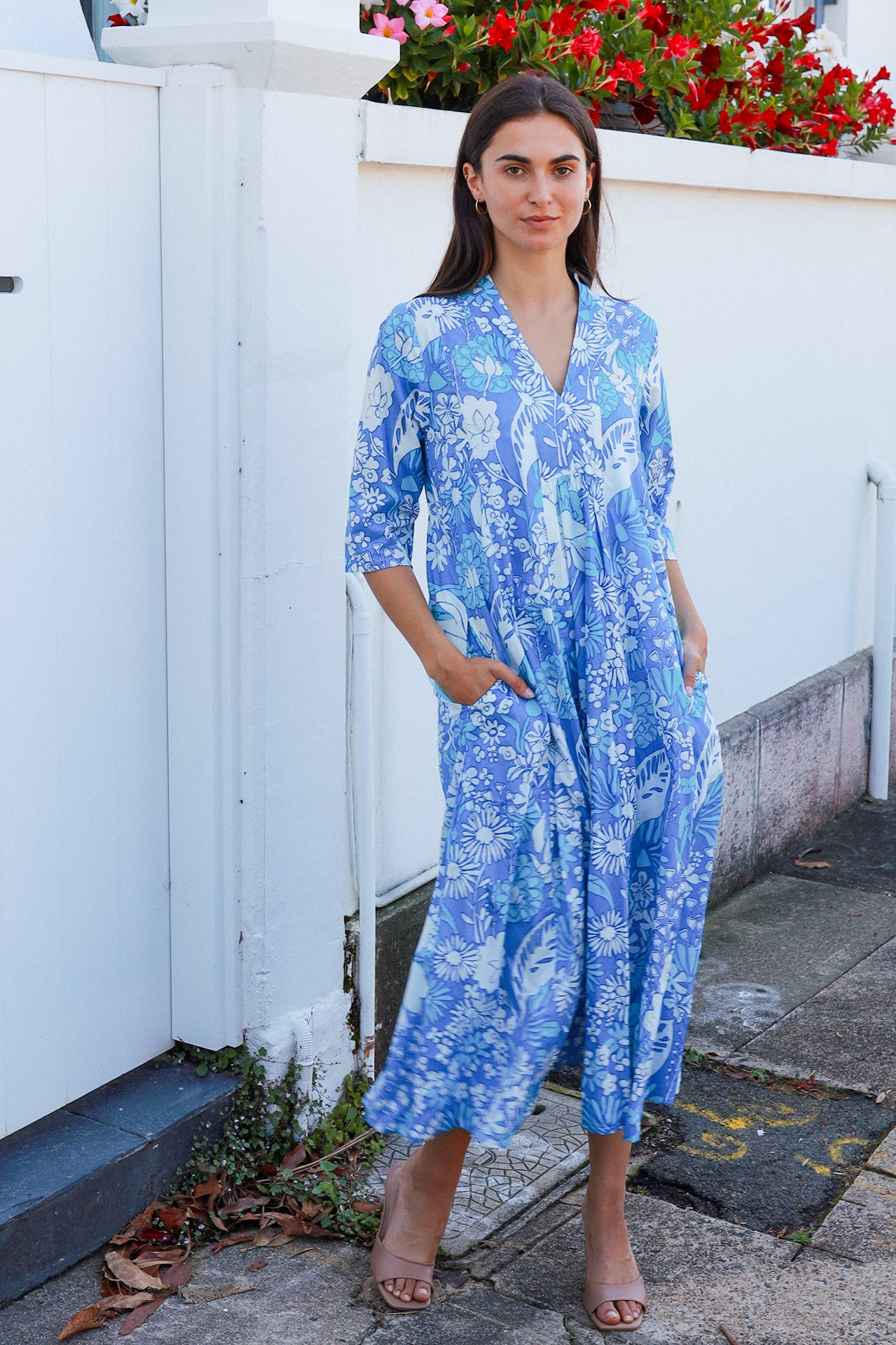 Alexa Dress Roary Blue