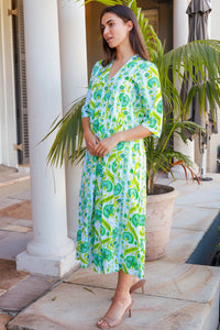 Alexa Dress Maruka Lime