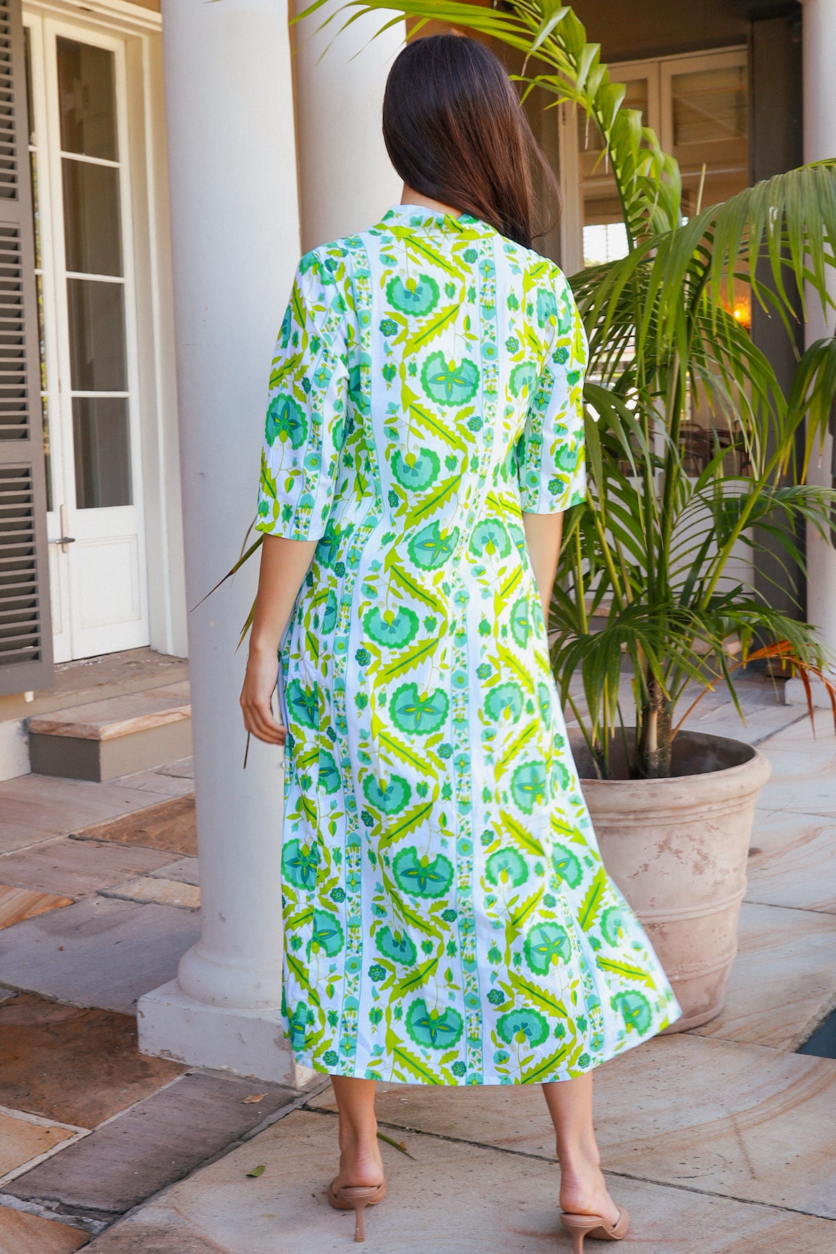 Alexa Dress Maruka Lime
