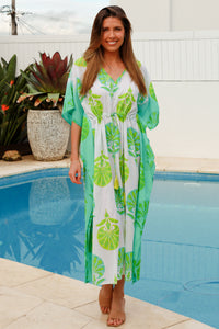 Nyla Kaftan Britannia Lime