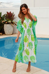 Nyla Kaftan Britannia Lime