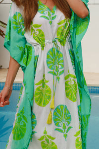 Nyla Kaftan Britannia Lime