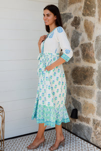 Lokrum Dress Blue Mix