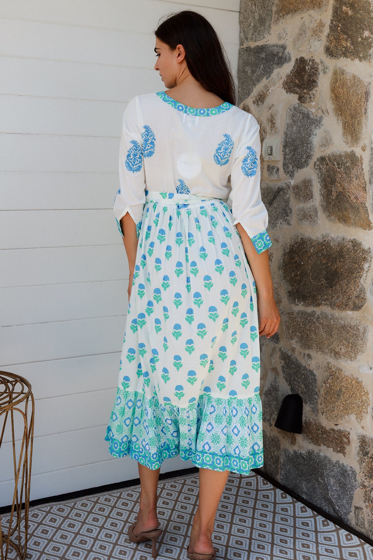 Lokrum Dress Blue Mix