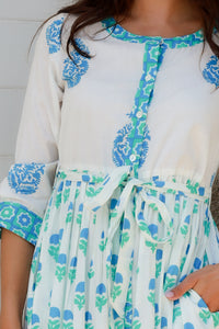 Lokrum Dress Blue Mix