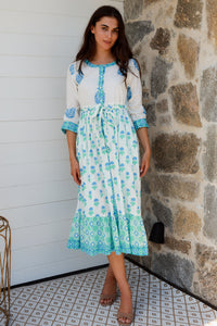 Lokrum Dress Blue Mix