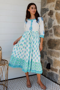 Lokrum Dress Blue Mix