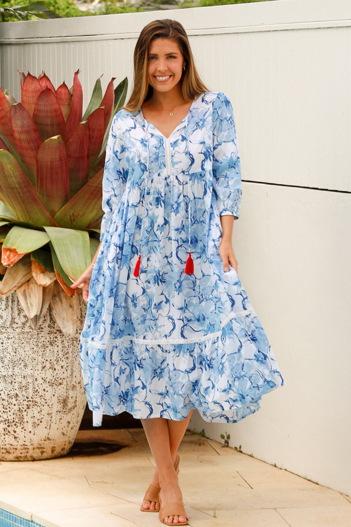 Mahale Dress Cornelia Blue