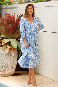 Mahale Dress Cornelia Blue