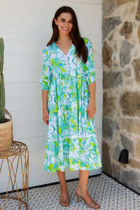 Mahale Dress Cornelia Lime