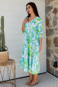 Mahale Dress Cornelia Lime