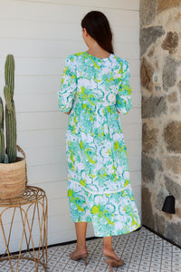 Mahale Dress Cornelia Lime