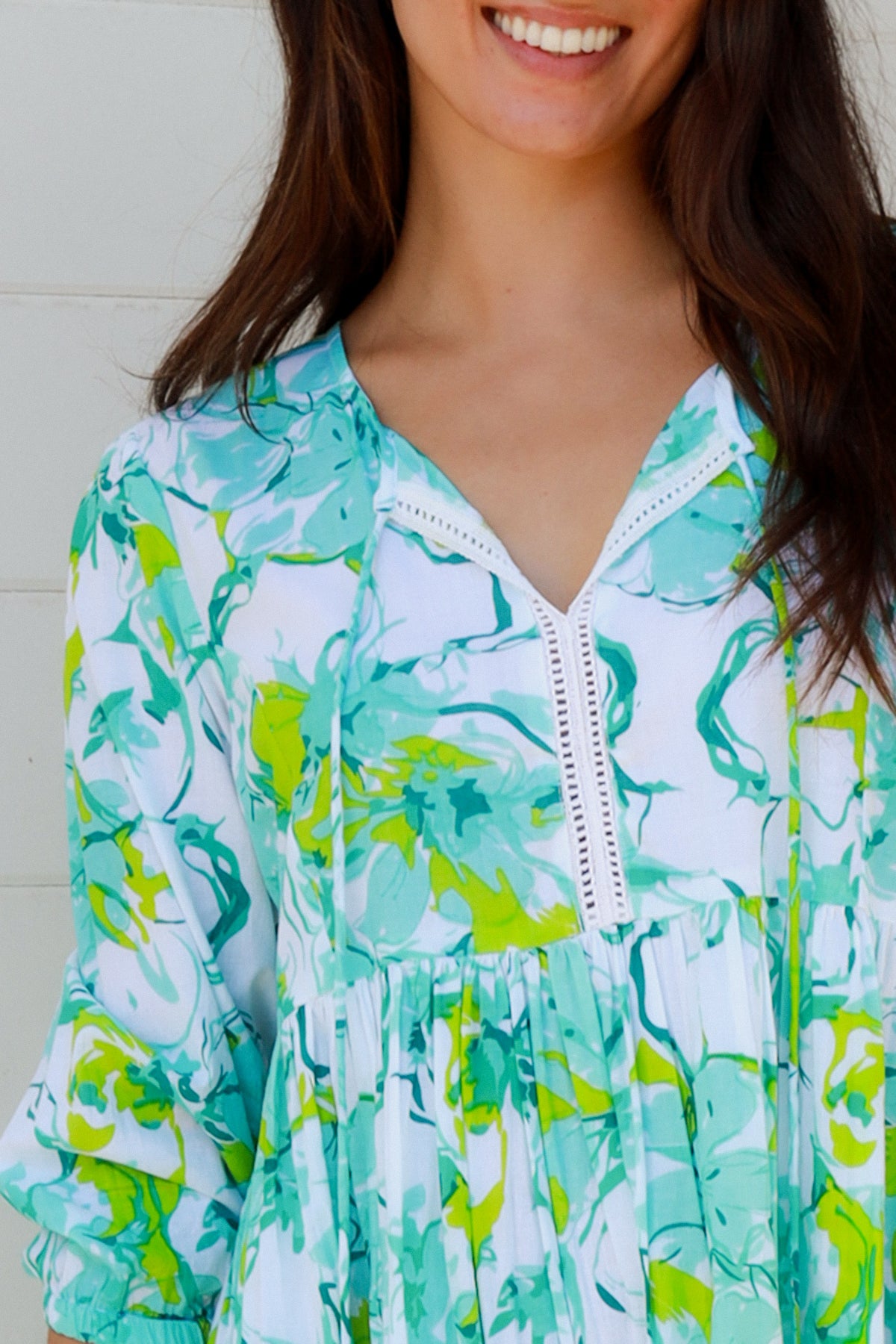 Mahale Dress Cornelia Lime