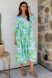 Mahale Dress Cornelia Lime
