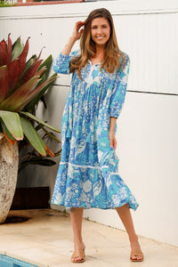 Mahale Dress Roary Blue