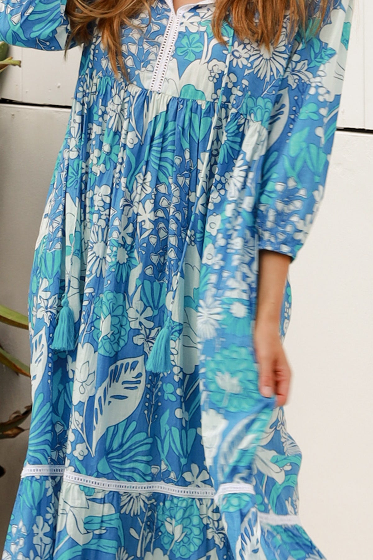 Mahale Dress Roary Blue