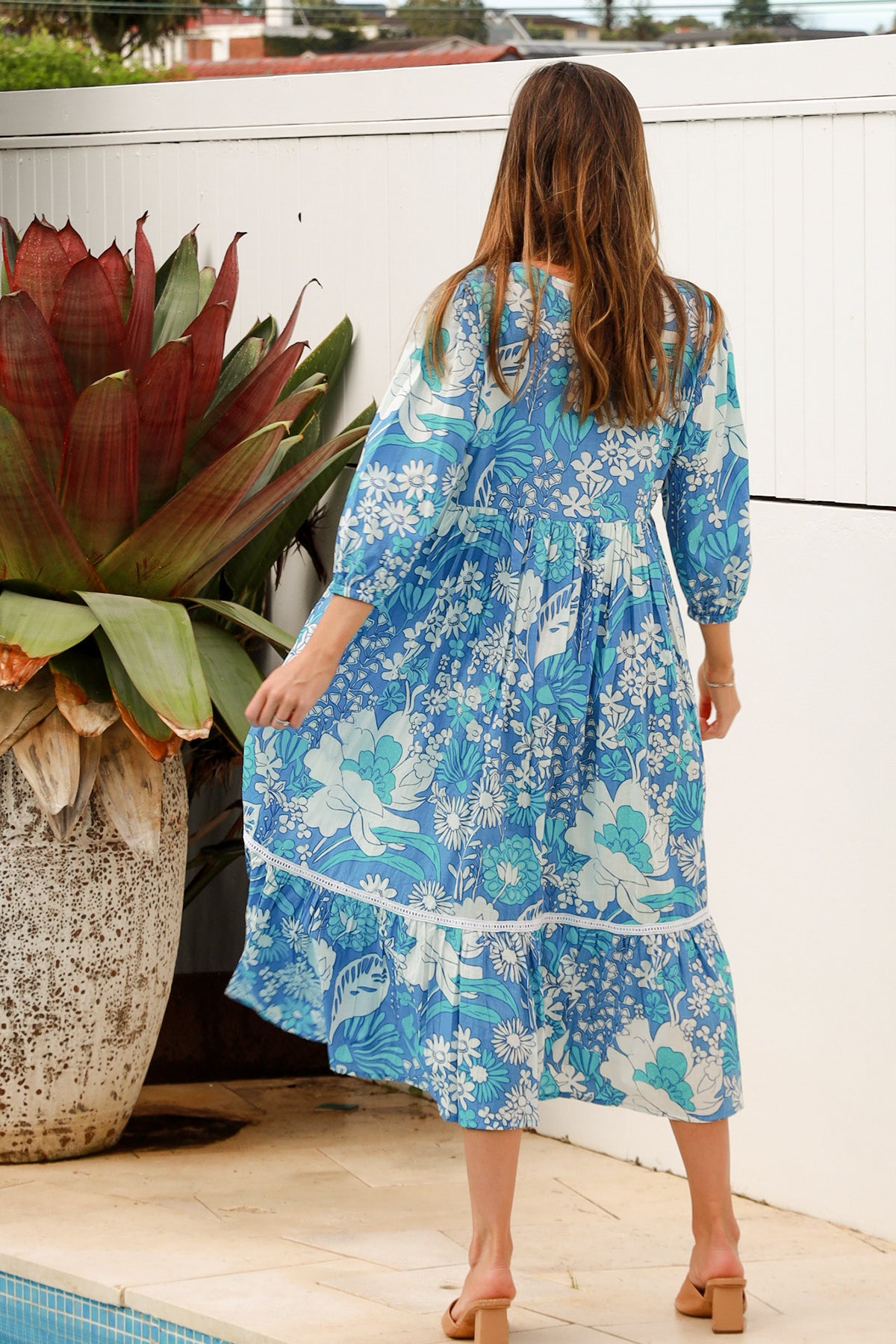 Mahale Dress Roary Blue