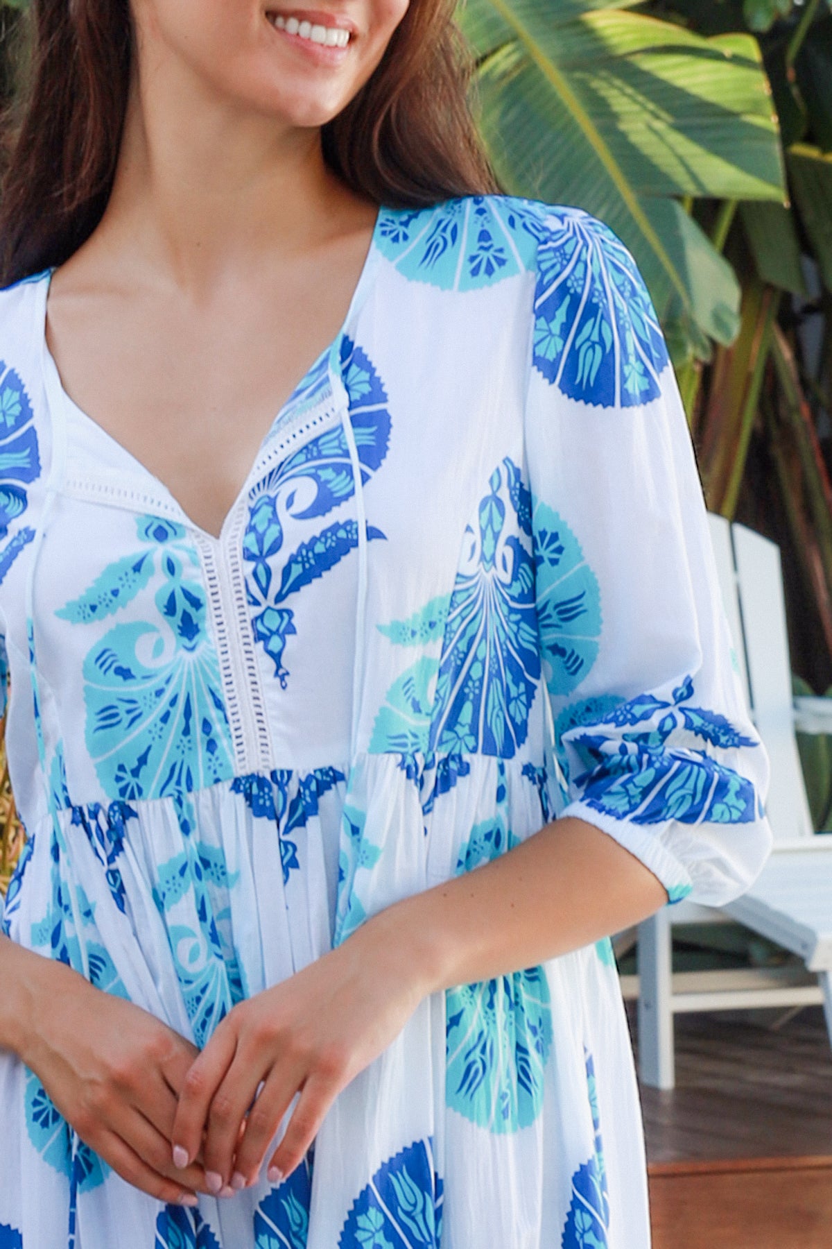 Mahale Dress Britannia Blue
