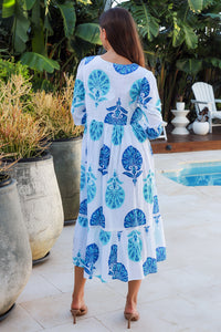 Mahale Dress Britannia Blue