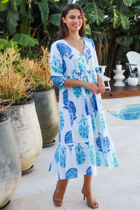 Mahale Dress Britannia Blue