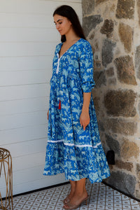 Mahale Dress Sanctuary Blue