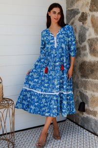 Mahale Dress Sanctuary Blue