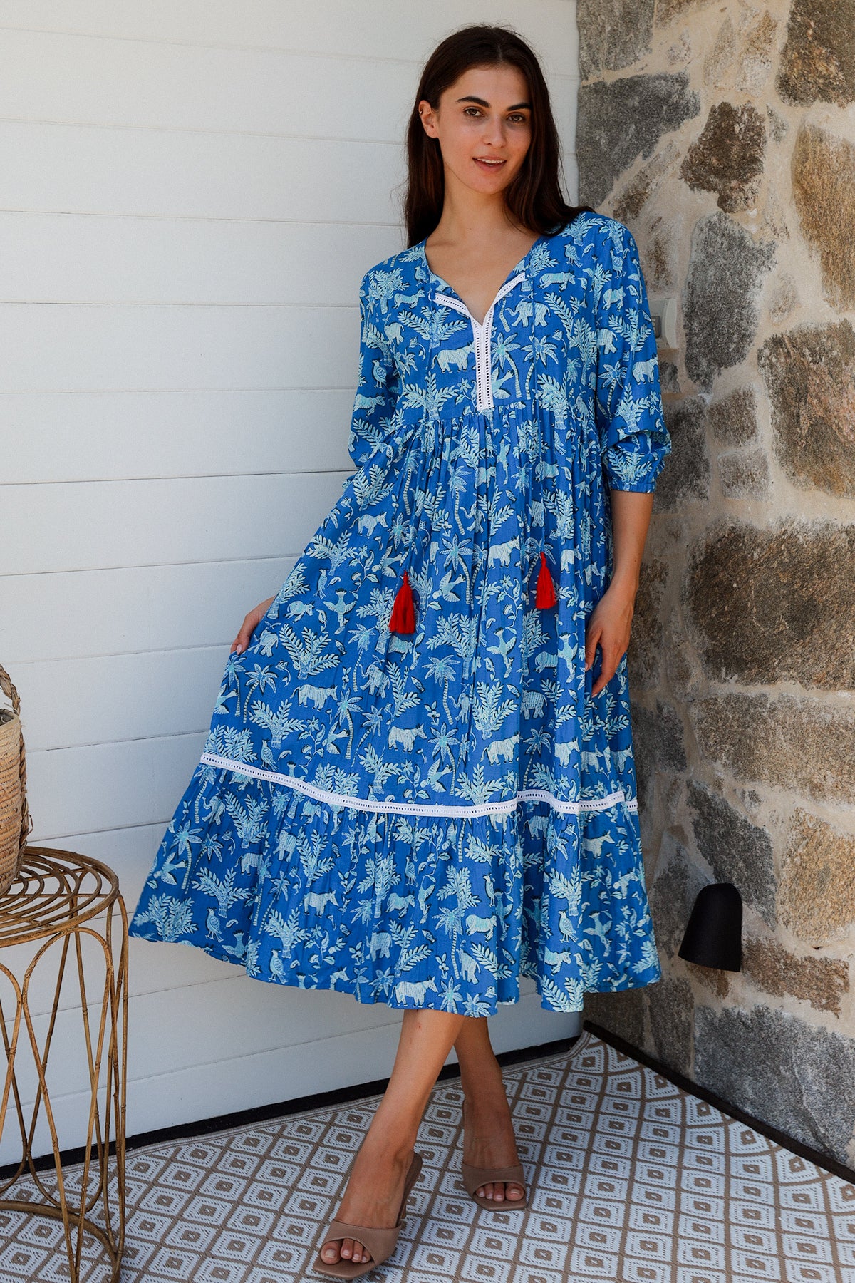 Mahale Dress Sanctuary Blue