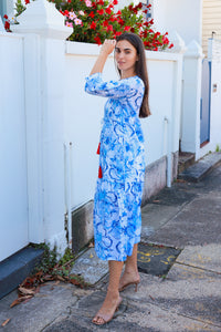 Tuscany Dress Cornelia Blue