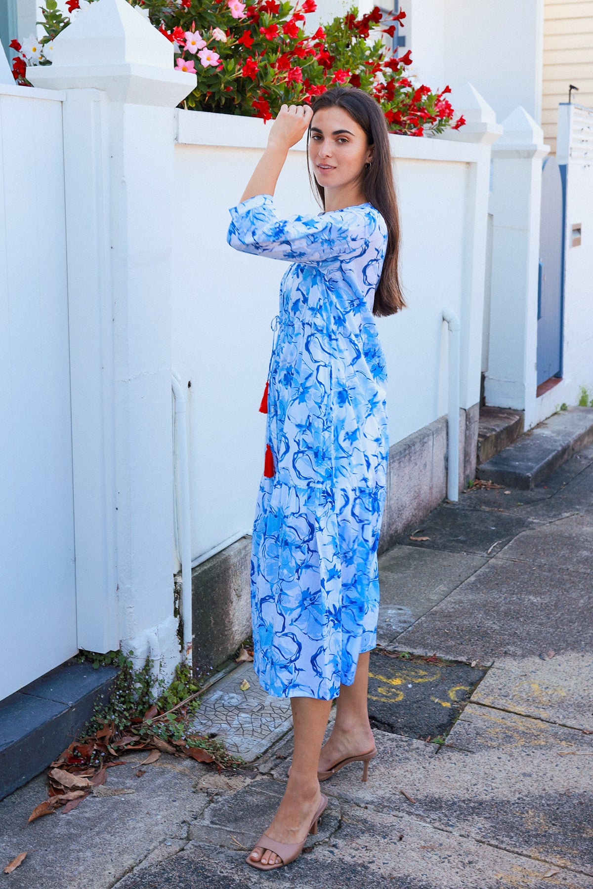 Tuscany Dress Cornelia Blue