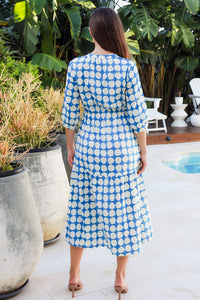 Tuscany Dress Popole Blue