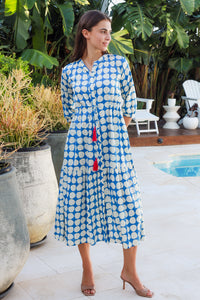 Tuscany Dress Popole Blue