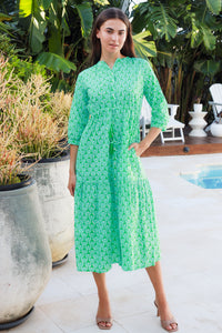 Tuscany Dress Doozy Green