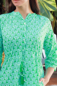 Tuscany Dress Doozy Green