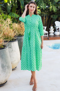 Tuscany Dress Doozy Green