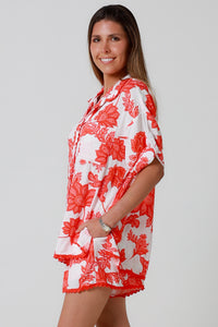 Tallulah Red Shorts