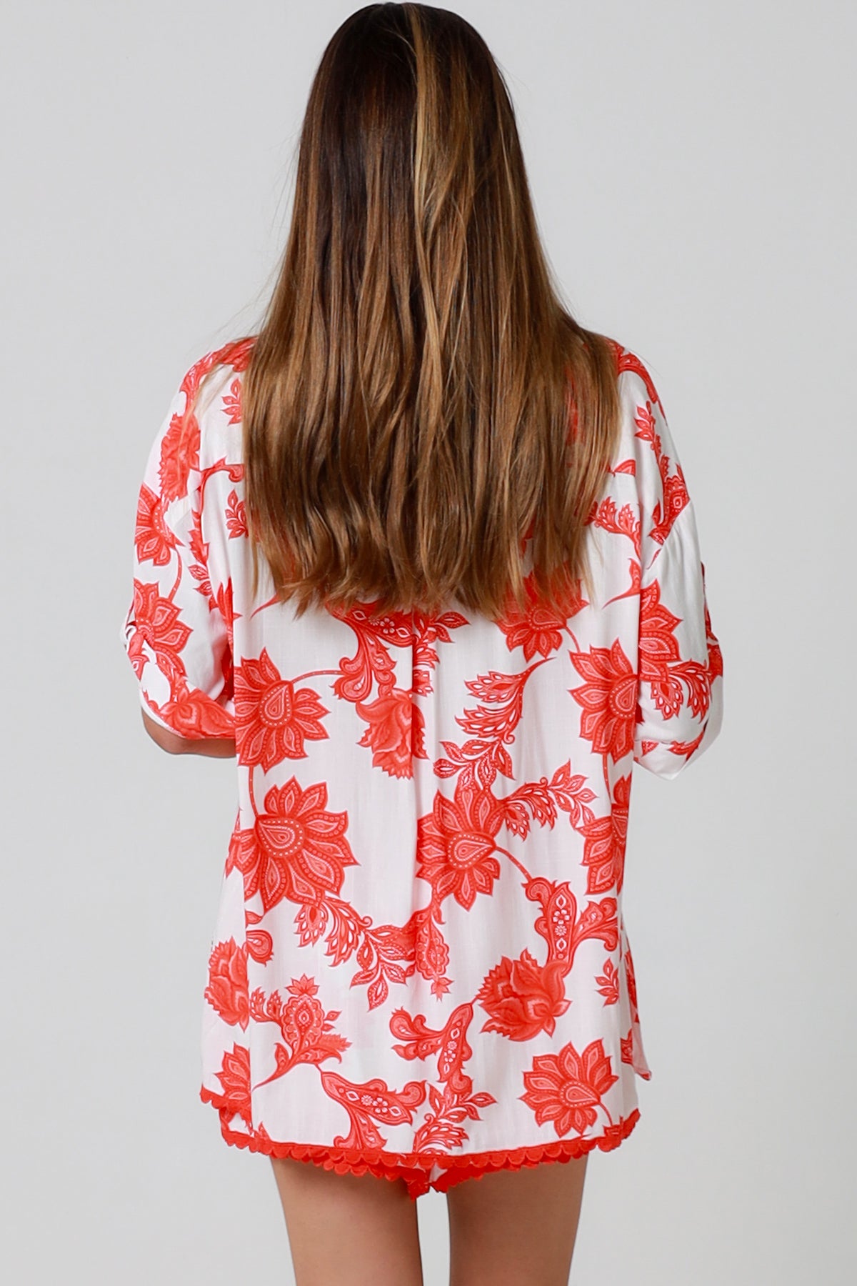 Tallulah Red Shorts
