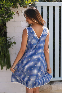 Reese Blue Mini Dress
