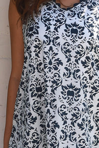 Reese Black White Mini Dress