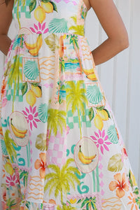 YF0061SP Rayon Slip Maxi Dress