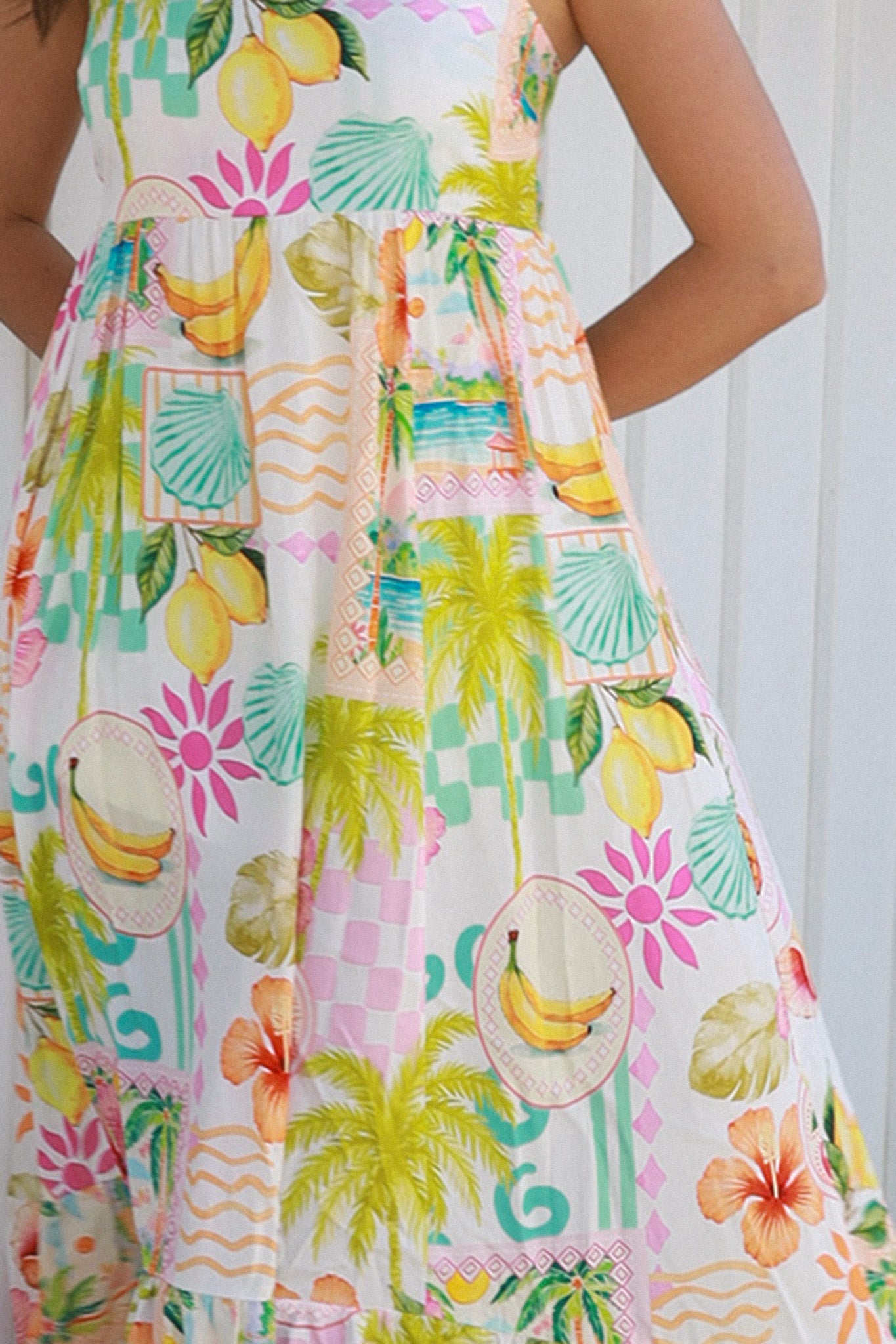 YF0061SP Rayon Slip Maxi Dress