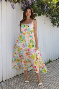 YF0061SP Rayon Slip Maxi Dress