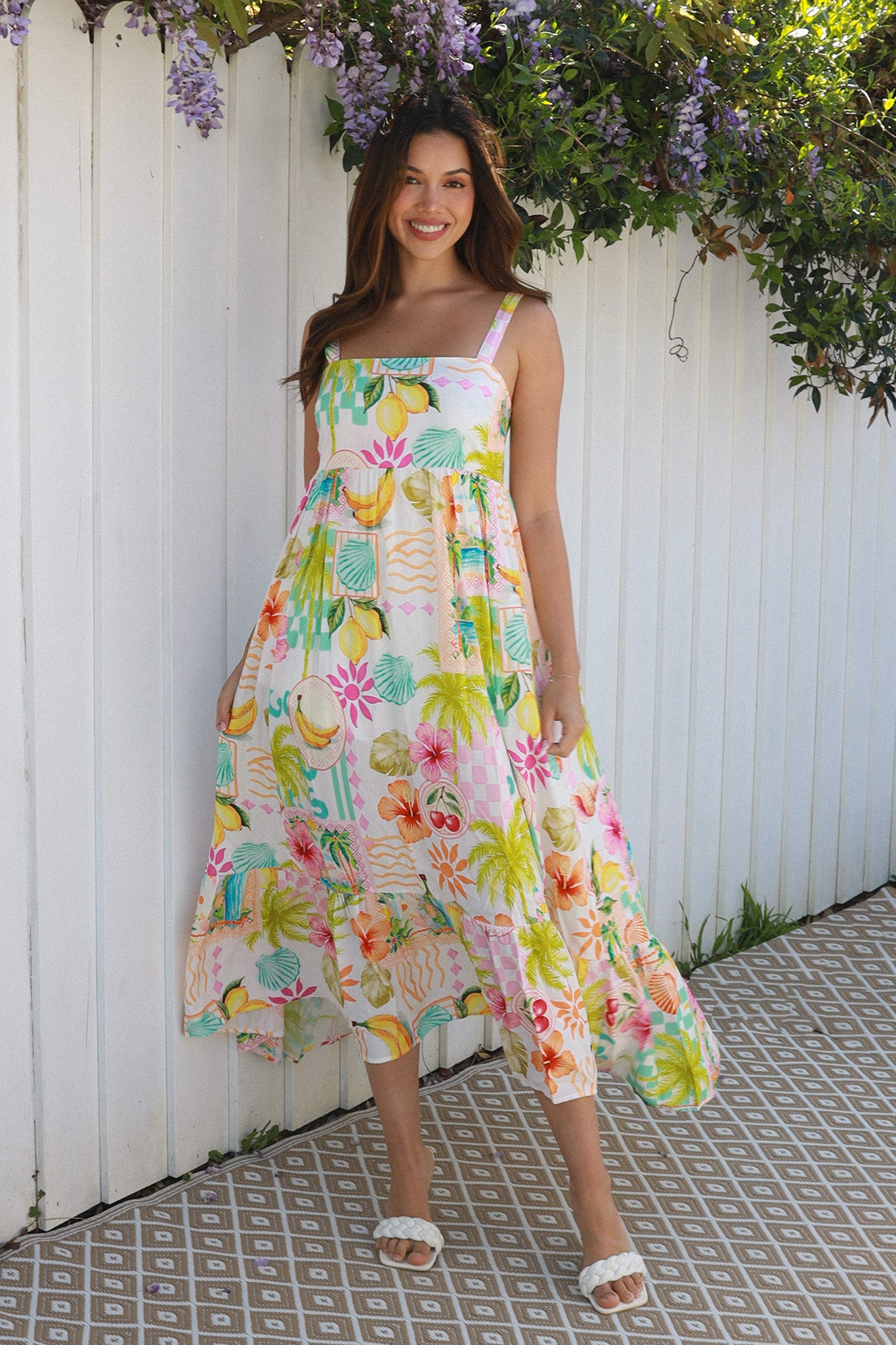 YF0061SP Rayon Slip Maxi Dress