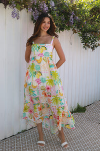 YF0061SP Rayon Slip Maxi Dress