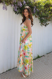 YF0061SP Rayon Slip Maxi Dress