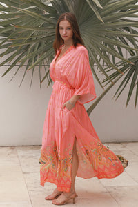 Sofia Pink Maxi Dress
