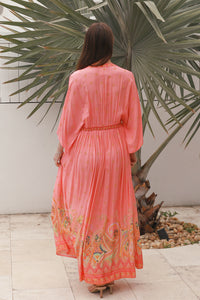 Sofia Pink Maxi Dress