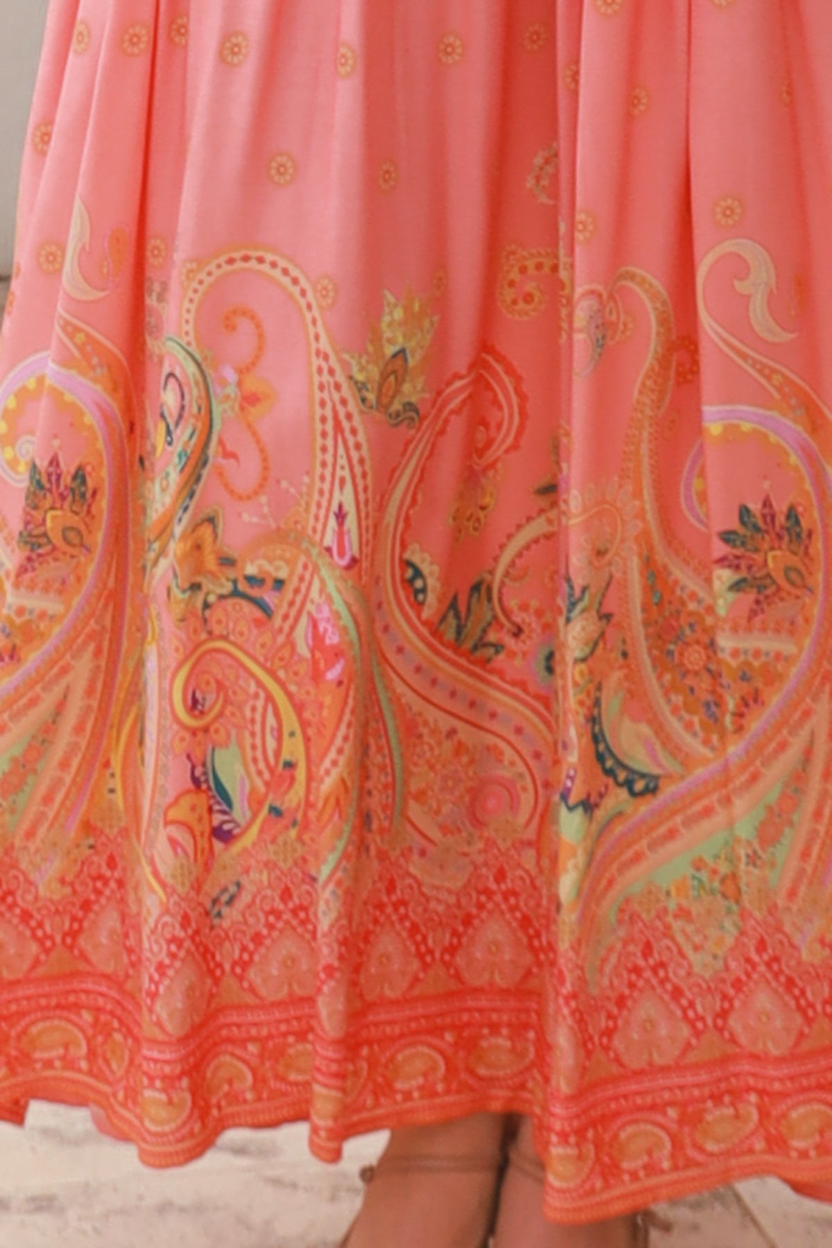 Sofia Pink Maxi Dress