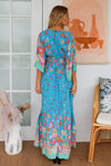 Brooklyn 3/4 Sleeves Maxi Dress