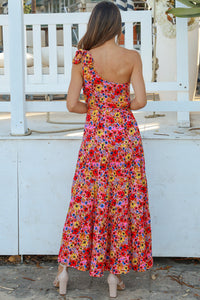 Althen One Shoulder Maxi Dress